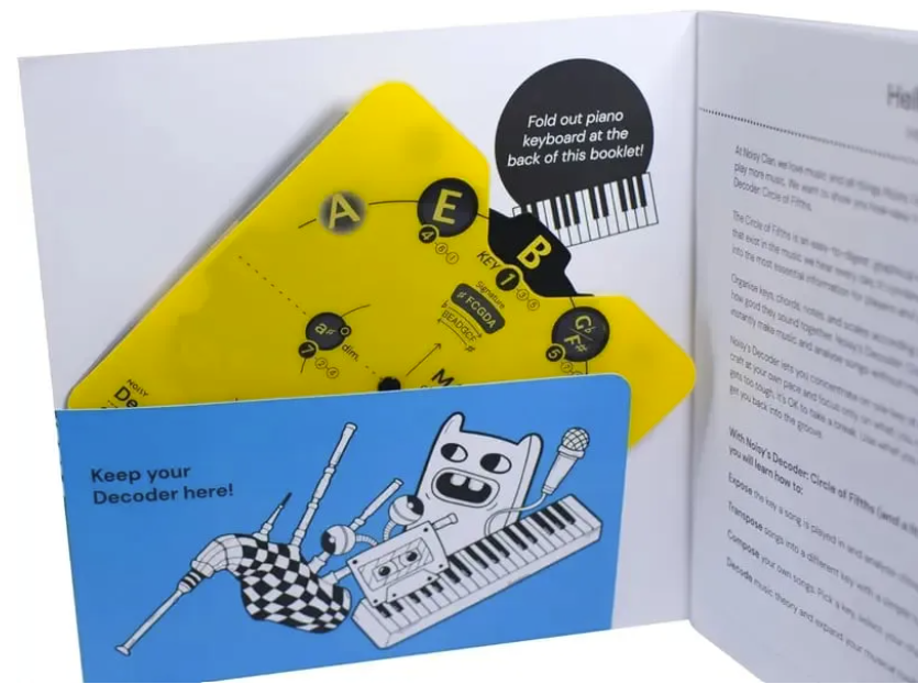 🎵 Master Music Theory Faster | Circle of Fifths Decoder & 36-Page Workbook Set