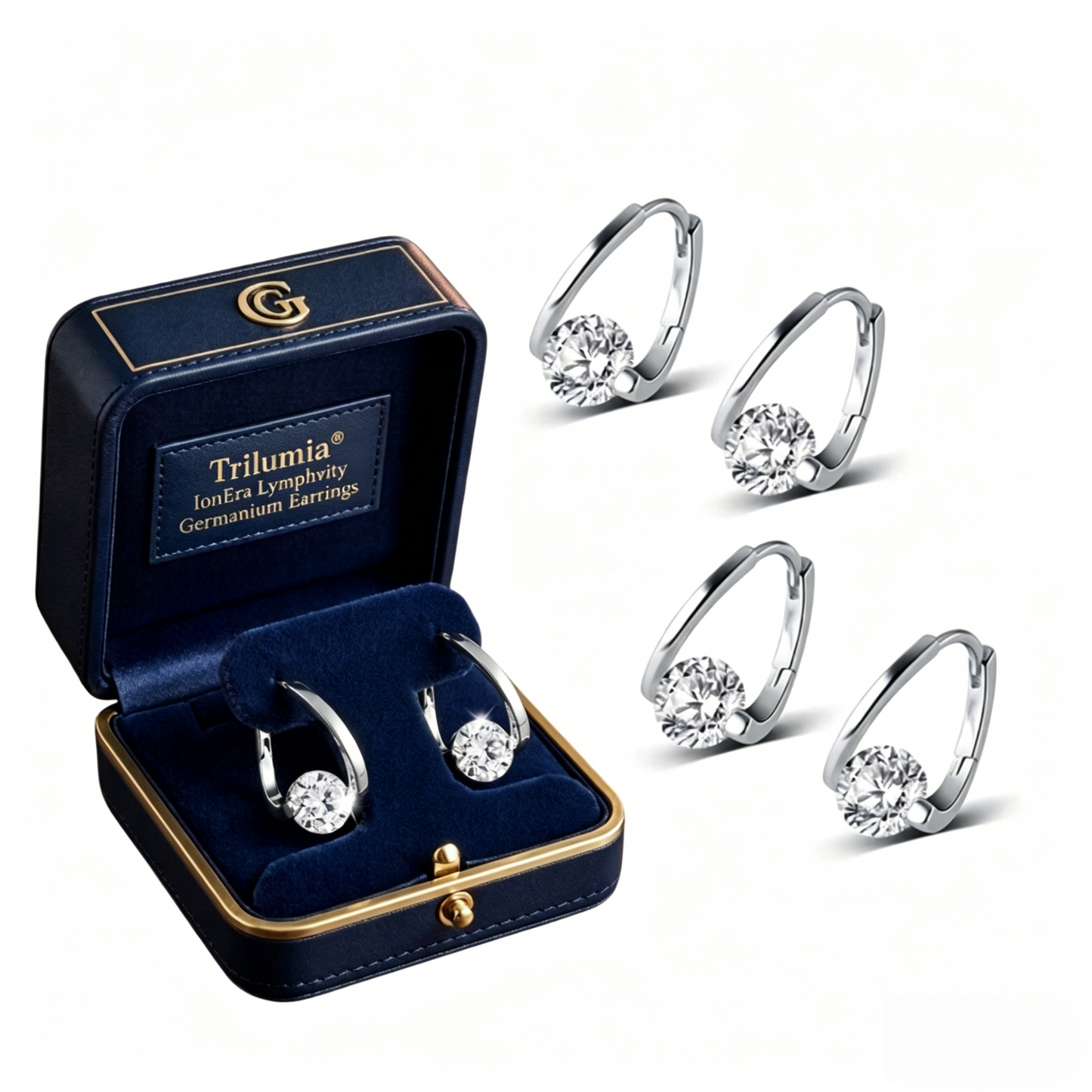 Trilumia® IonEra Lymphvity Germanium Earrings