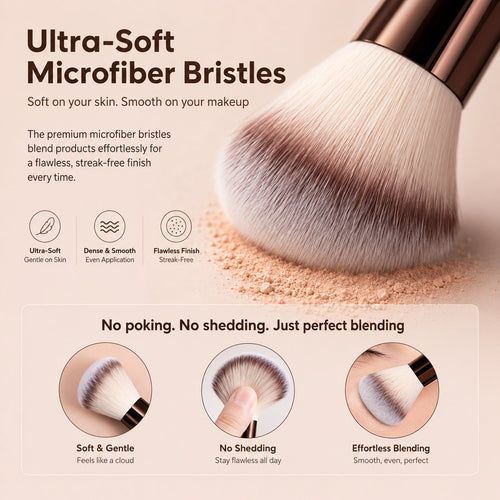 💄✨ Professional Makeup Brush Set - Perfect for Women & Girls