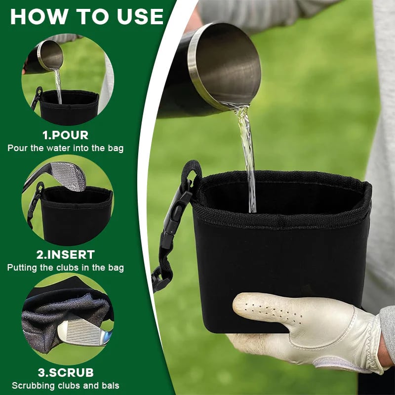 🎄2025 Christmas Sale🎁Golf Portable Cleaning Bags