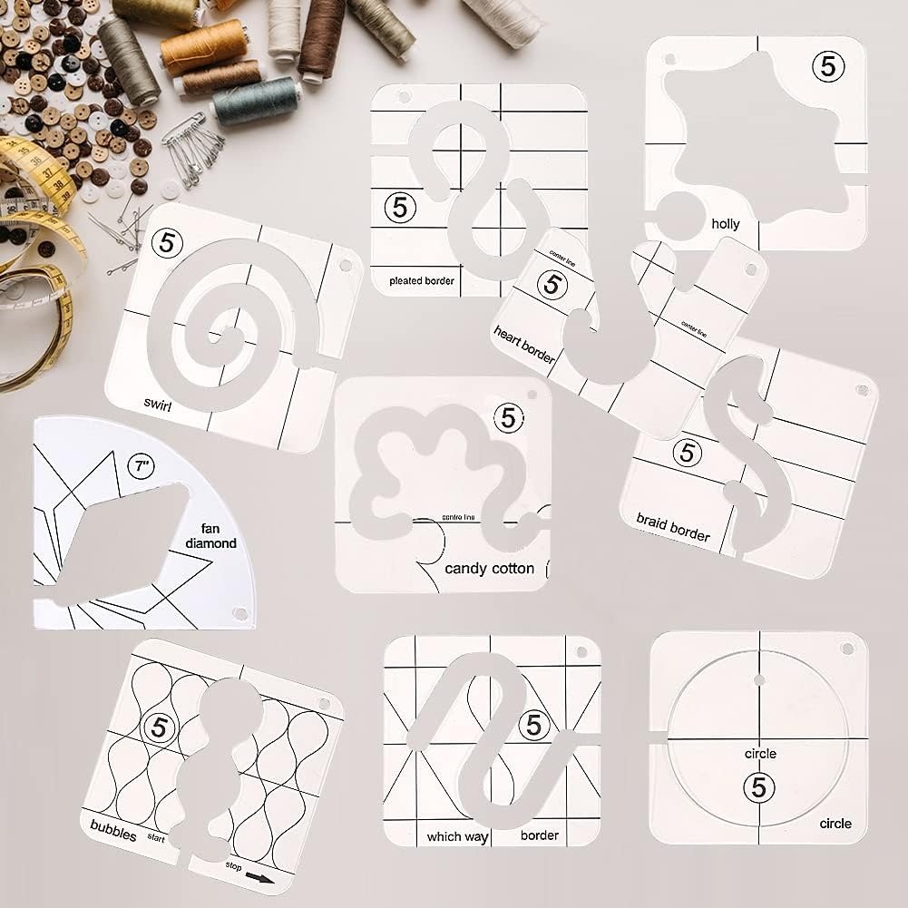 🥰🥰 2025 Motion Garment Ruler Set (11 PCS)+ Foot attachment