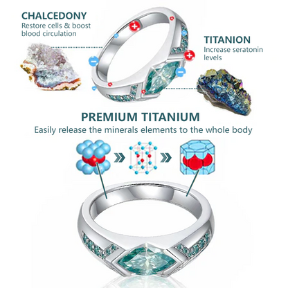 💥Last Day Promotion 80% OFF - 🔥Alisanda Magnetology Moissanite Diamond Ring💖