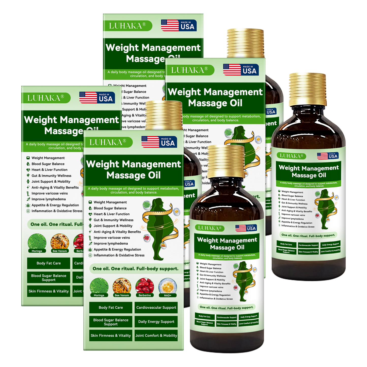 Luhaka® Weight Management Massage Oil
