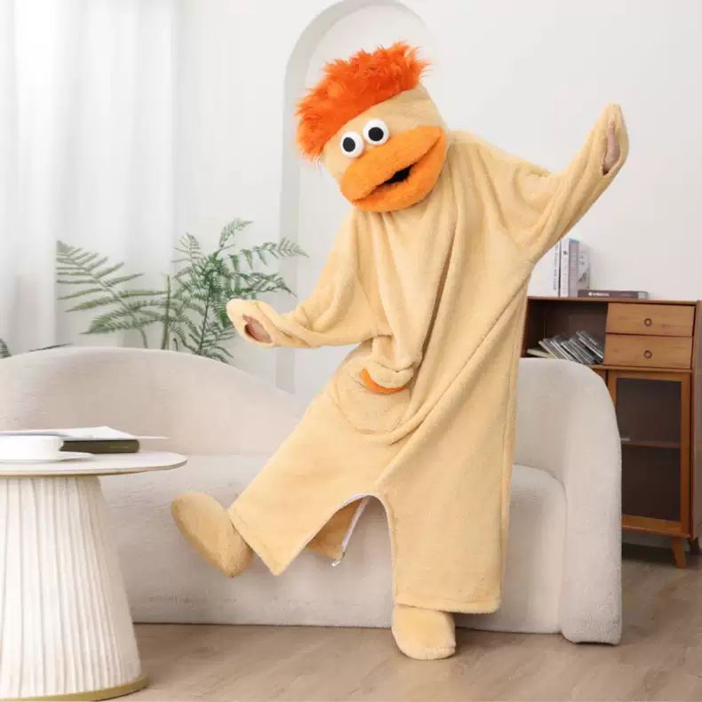 Autumn/Winter Plush Women's Funny Cartoon-Themed Thick Pajama Sets and Matching Loungewear for Couples and Children
