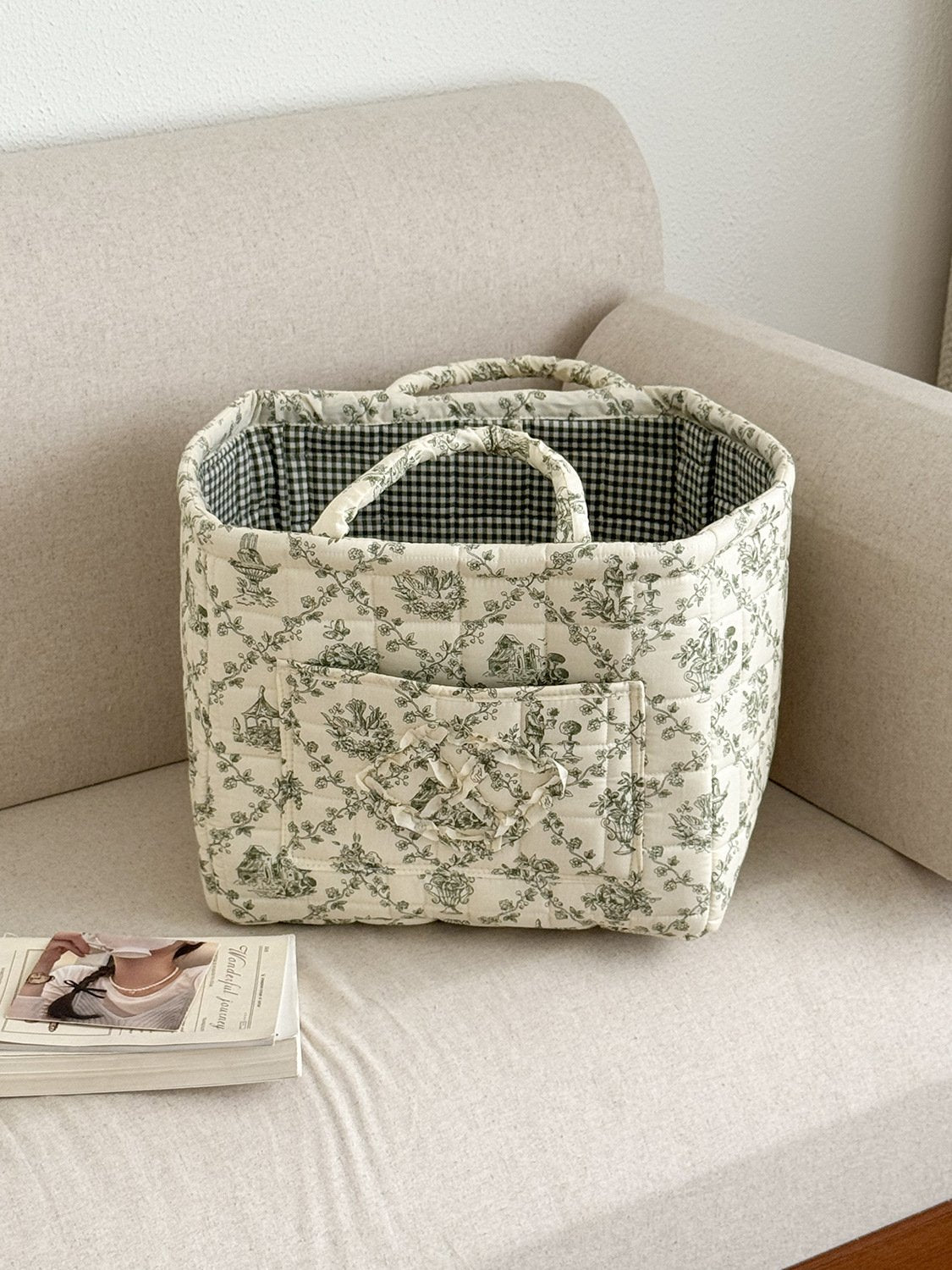 Car Storage Basket Organizer