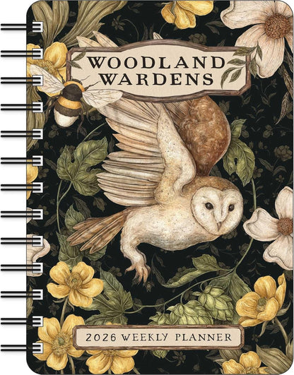 🌿🐾Woodland Wardens 2026 Weekly Planner 📚Hardcover♻️