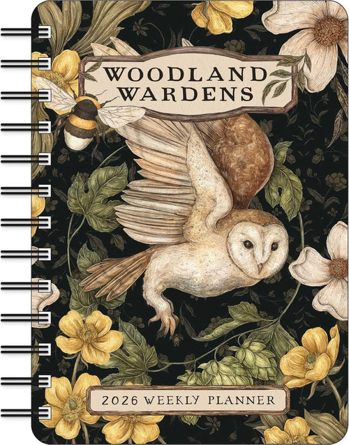 🌿🐾Woodland Wardens 2026 Weekly Planner 📚Hardcover♻️