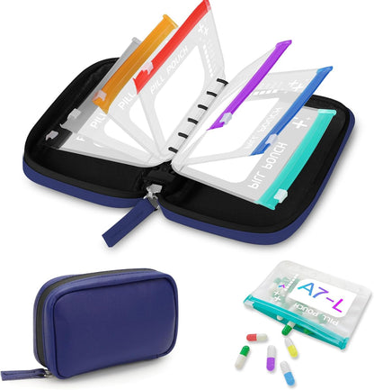 🏆Flash Sale⚡50K+ SOLD! Waterproof Pill Pouch Set-14Pcs Bags Inside