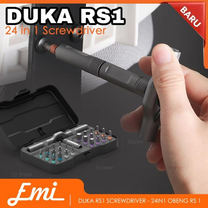 💯24-in-1 Ratchet Screwdriver Set, ✨Multi-Bit Magnetic Driver Kit with S2 Steel Bits-XXS
