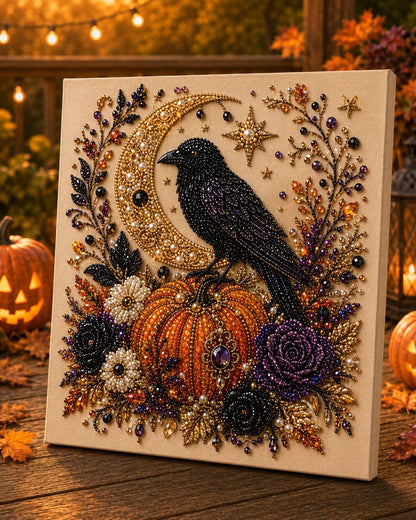 💥 Last Day 49% OFF – 👻✨ Halloween Pearl Art DIY Kit