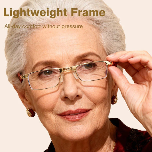 🏆Foldable Anti-Blue Light Reading Glasses with Case
