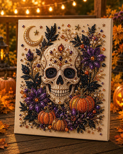💥 Last Day 49% OFF – 👻✨ Halloween Pearl Art DIY Kit
