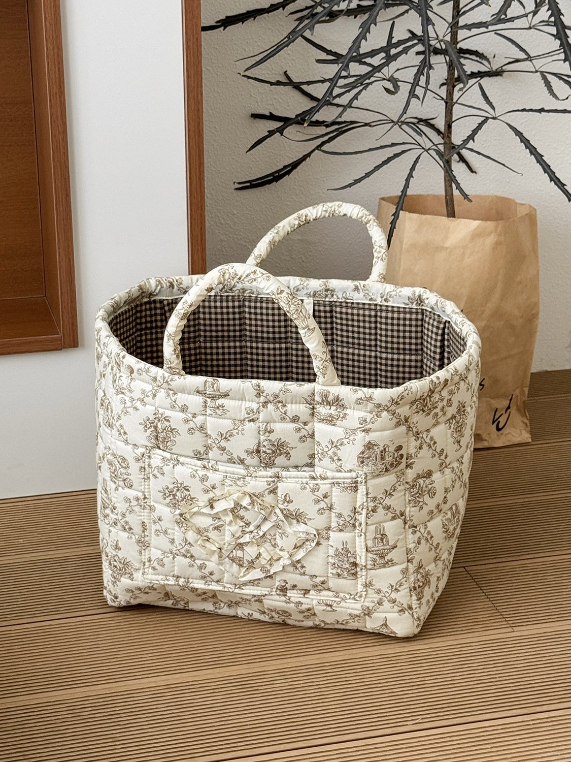 Car Storage Basket Organizer