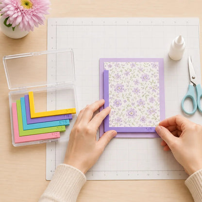 🎁Last Day 60% OFF - Card Making Alignment Guides Set