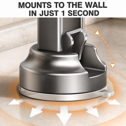 Rotating Hook Multi-Functional Storage Rack
