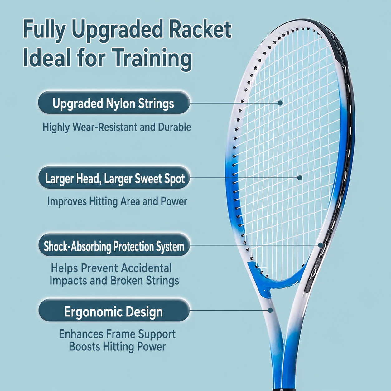 Tennis training device