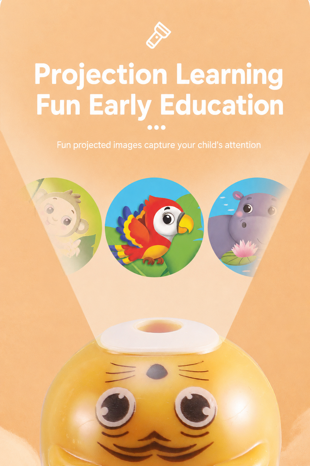 Projector Light Toy for Early Childhood Education