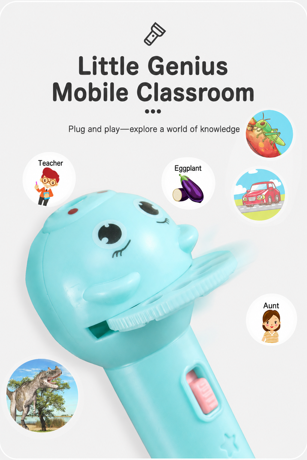 Projector Light Toy for Early Childhood Education