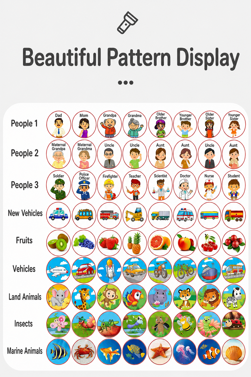 Projector Light Toy for Early Childhood Education