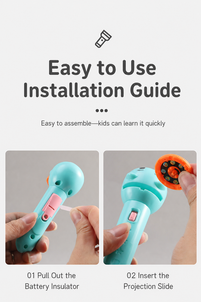 Projector Light Toy for Early Childhood Education