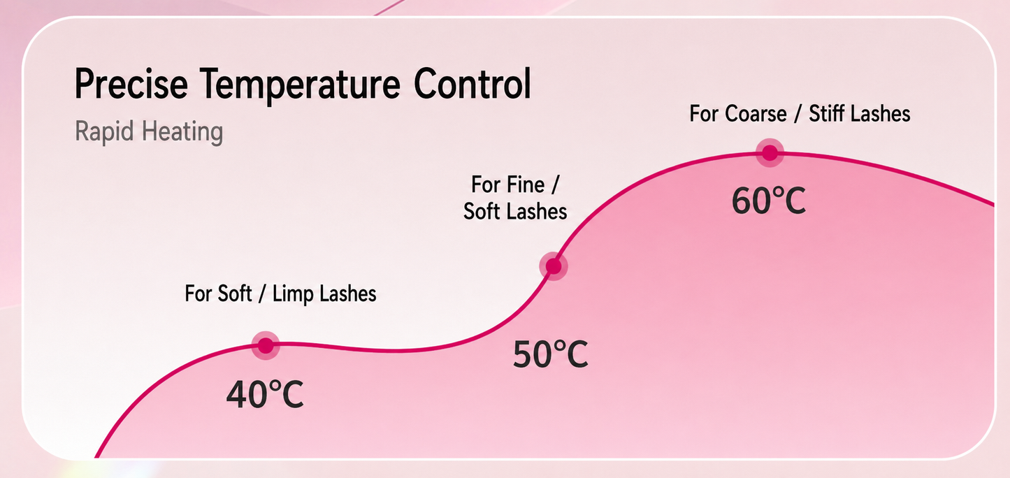 Portable Electric Eyelash Curler with Long-Lasting Curl and Rechargeable Design