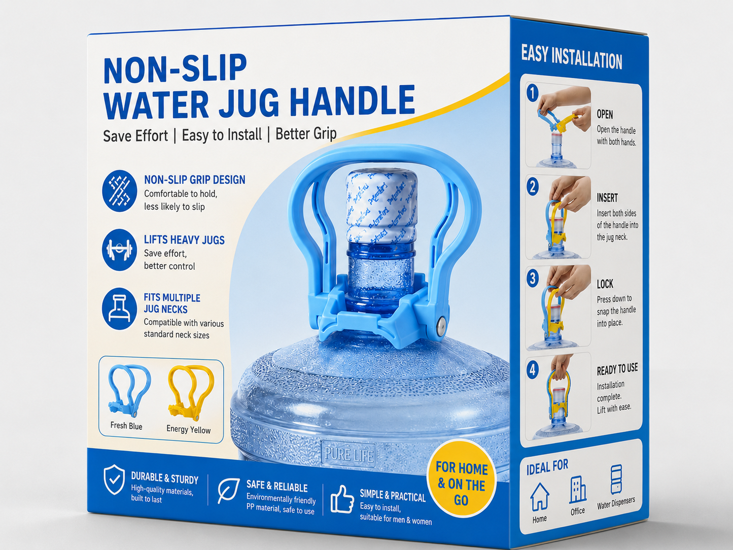 🚰Anti-Slip Water Lifter – Home/Office Essential