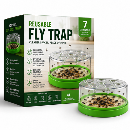 usable non-electric fly trap