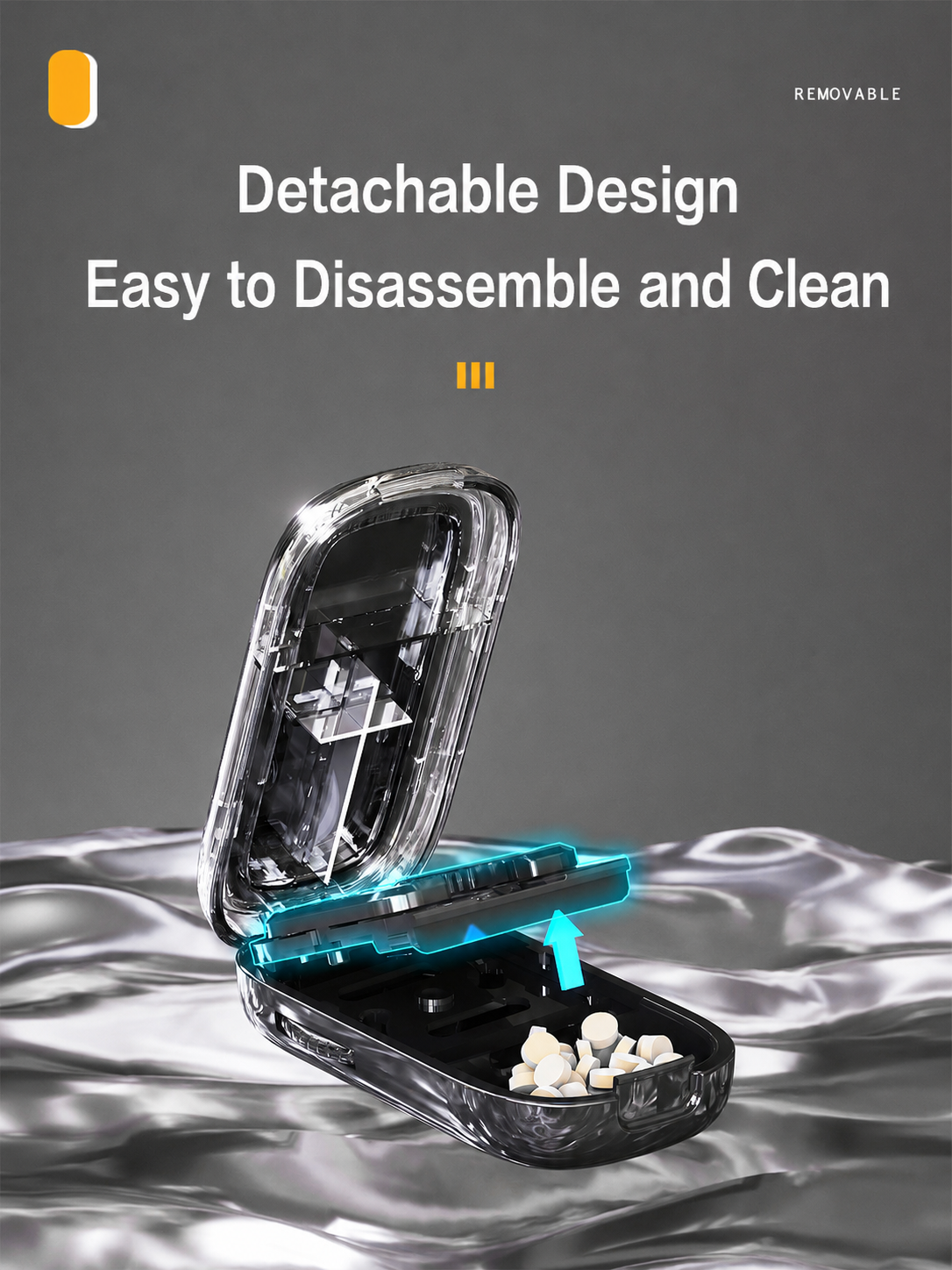 Portable Pill Cutter and Divider