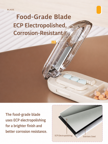 Portable Pill Cutter and Divider