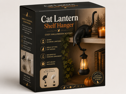 Cute Cat Hook Shelf Decor
