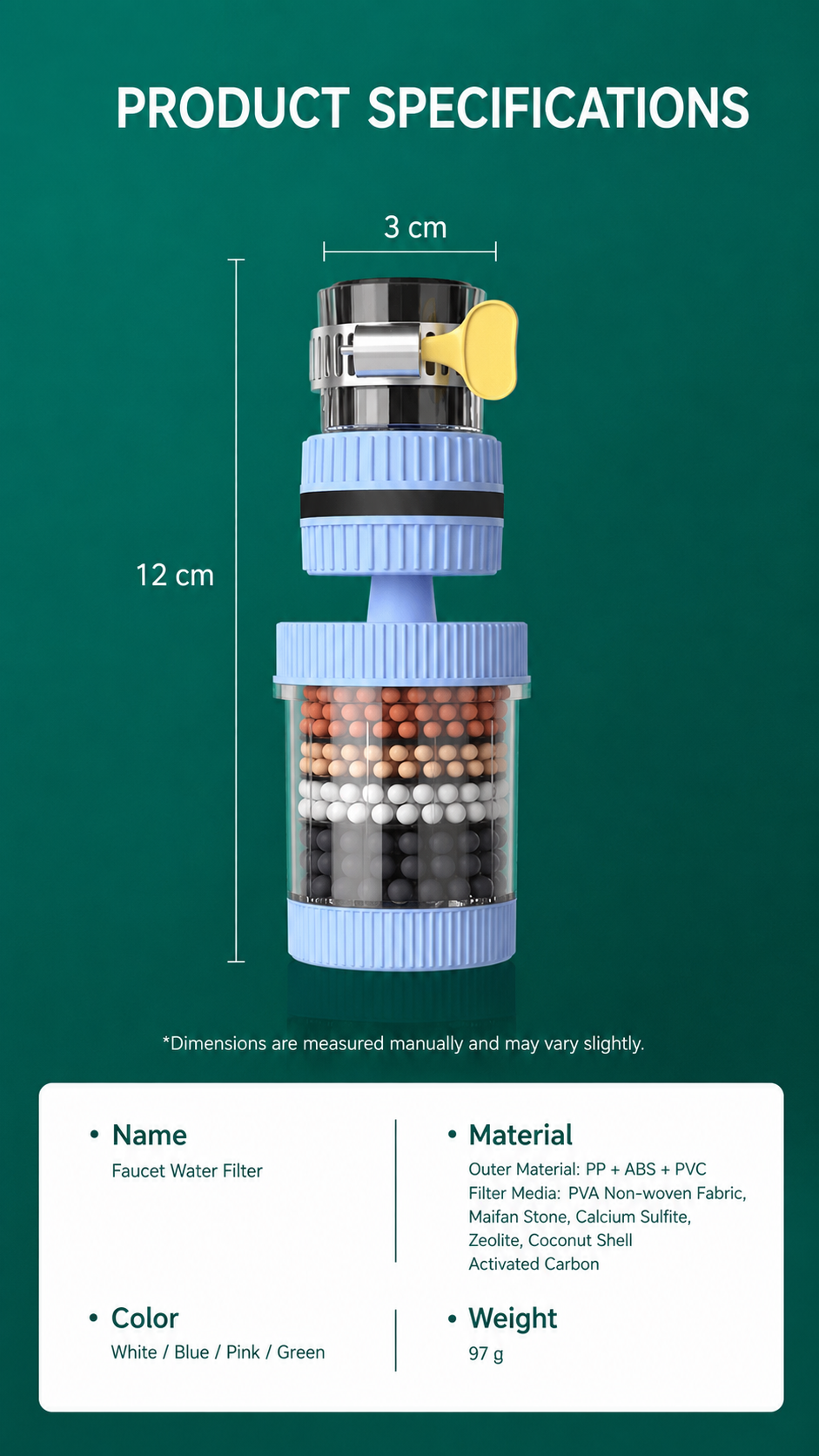 Universal Faucet Filter