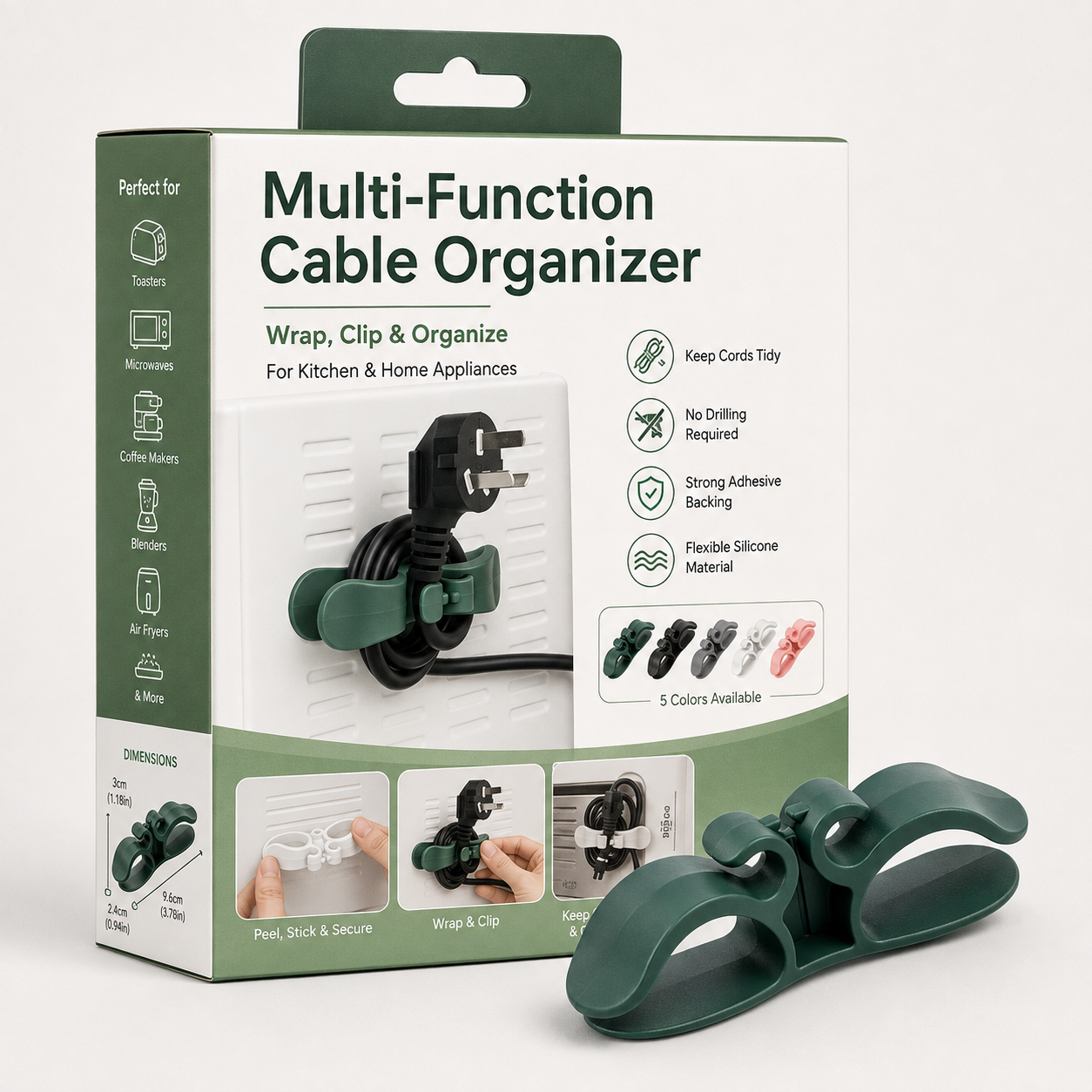 Multi-functional cable organizer