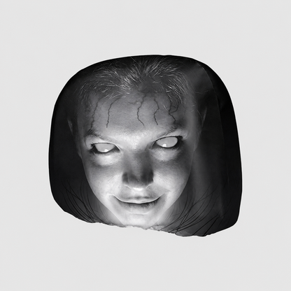 Car-print pillowcase, universal stretchable and fun novelty head cover