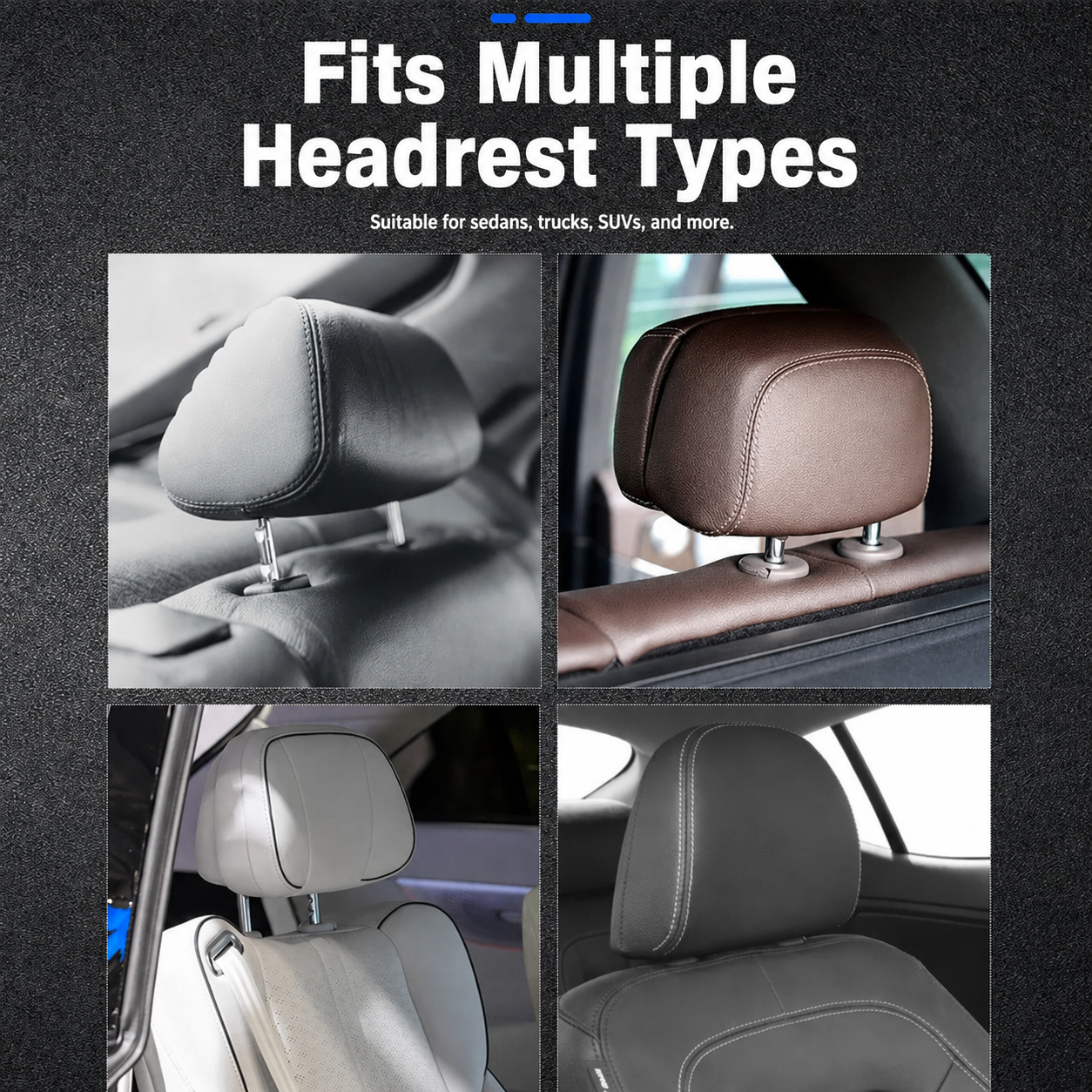 Car-print pillowcase, universal stretchable and fun novelty head cover