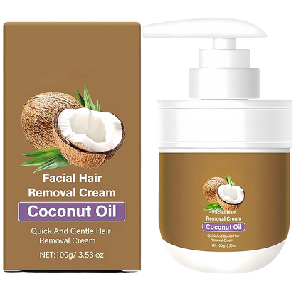 🔥Last Day 50% OFF🔥 Gentle Coconut Oil Hair Removal Cream