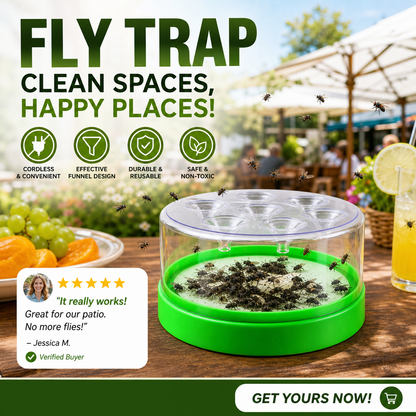 usable non-electric fly trap