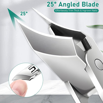 Last Day Sale-Eagle Beak Angled Nail Clippers 3-Piece Set