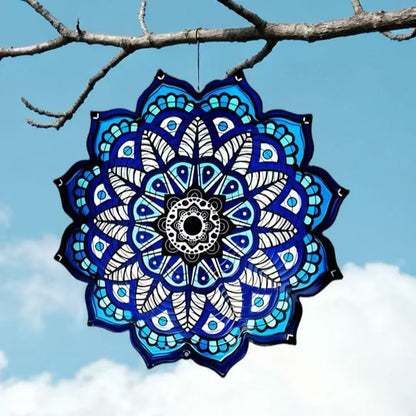 Mandala Wind Chime Garden Decoration Hanging Ornament