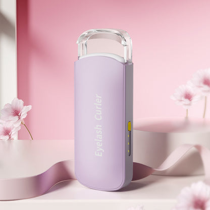 Portable Electric Eyelash Curler with Long-Lasting Curl and Rechargeable Design