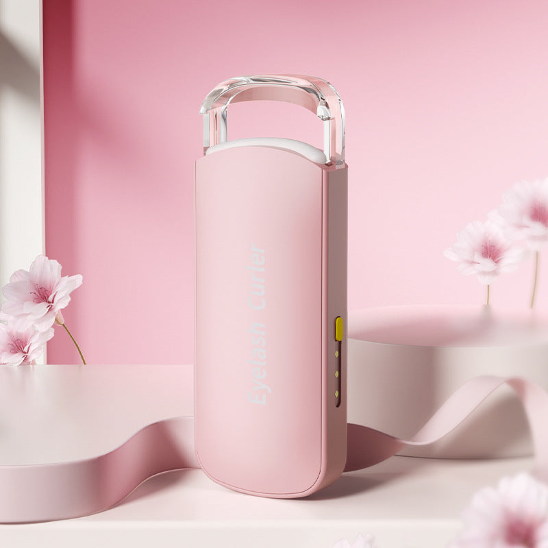 Portable Electric Eyelash Curler with Long-Lasting Curl and Rechargeable Design
