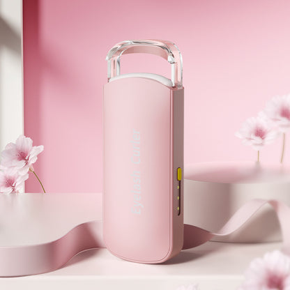 Portable Electric Eyelash Curler with Long-Lasting Curl and Rechargeable Design