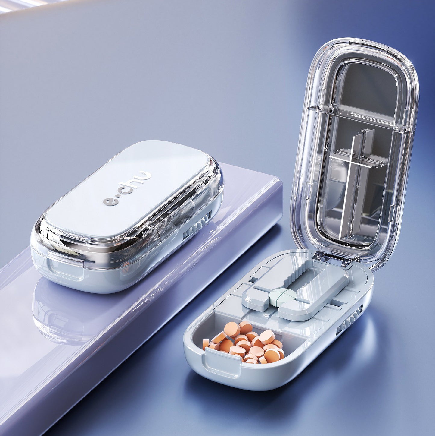Portable Pill Cutter and Divider