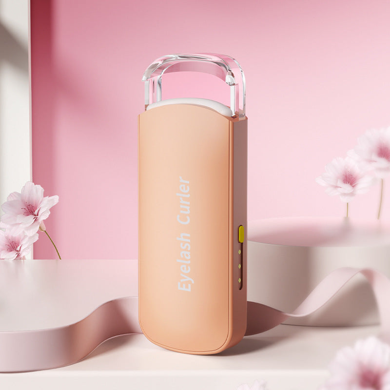 Portable Electric Eyelash Curler with Long-Lasting Curl and Rechargeable Design