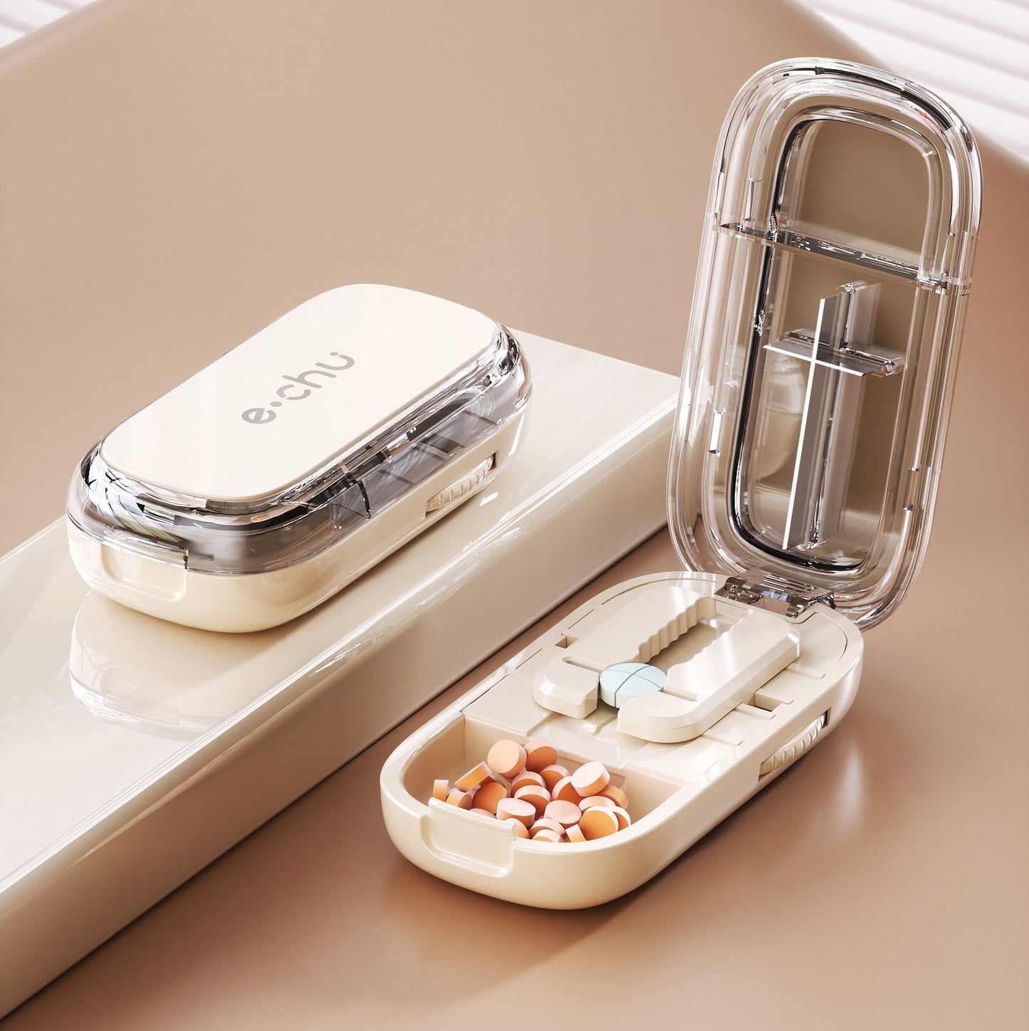 Portable Pill Cutter and Divider