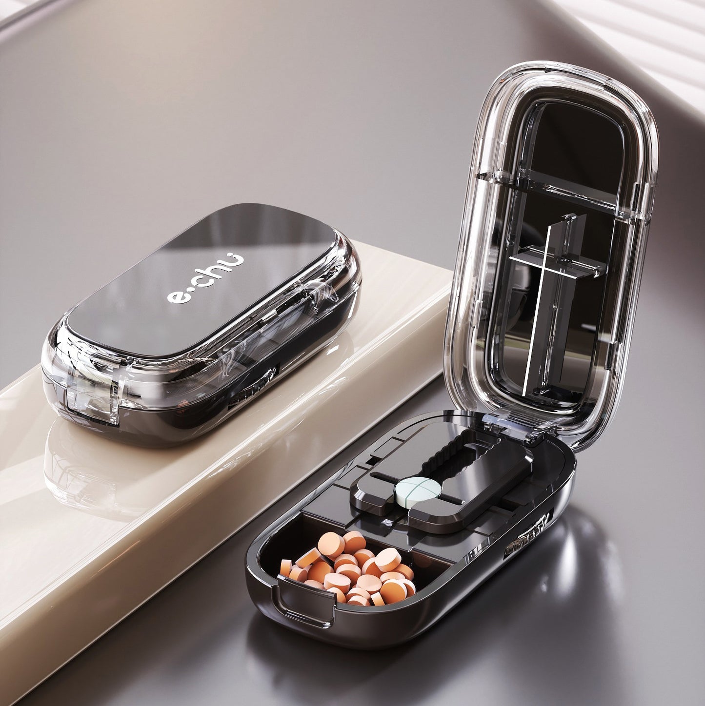 Portable Pill Cutter and Divider