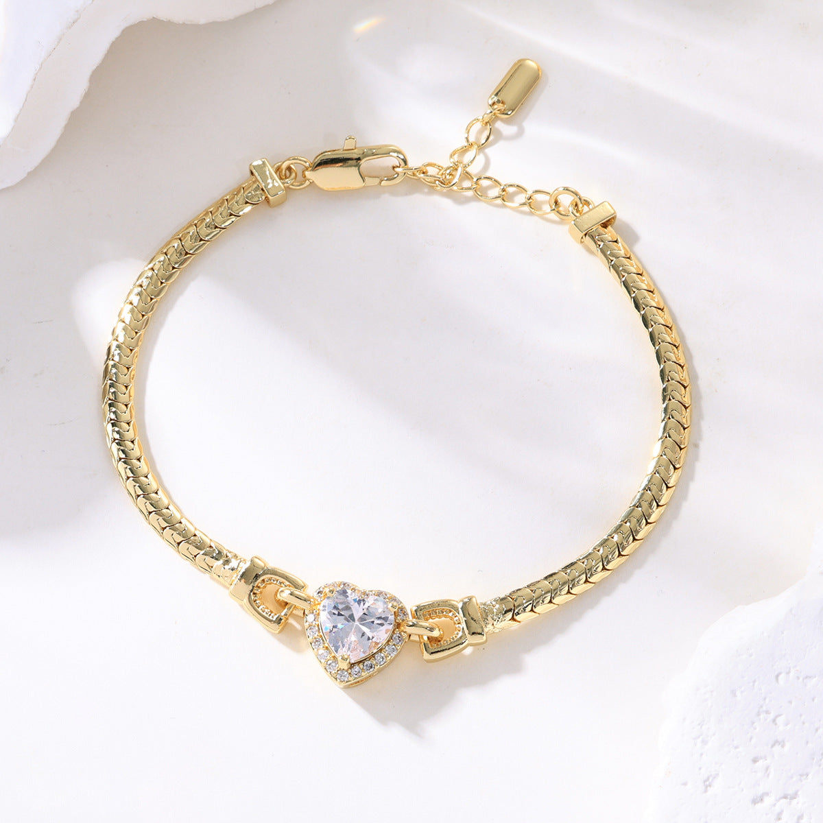 Golden Diamond Bracelet