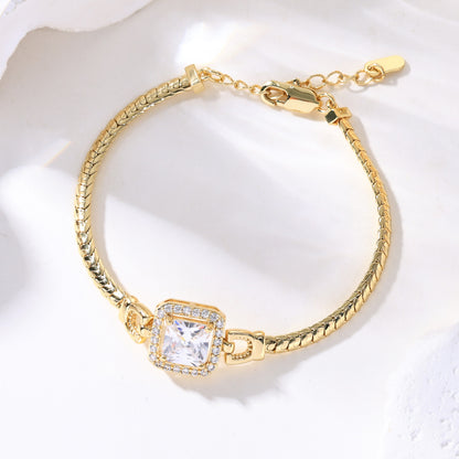 Golden Diamond Bracelet