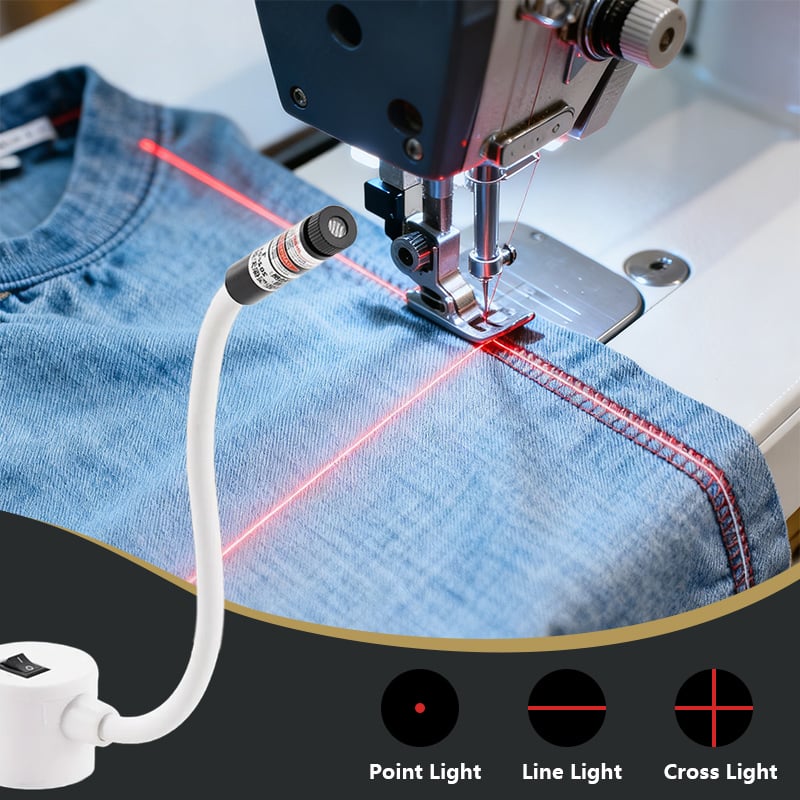 🔥NEW YEAR SALE - Magnetic Positioning Quilting Light for Sewing Machine