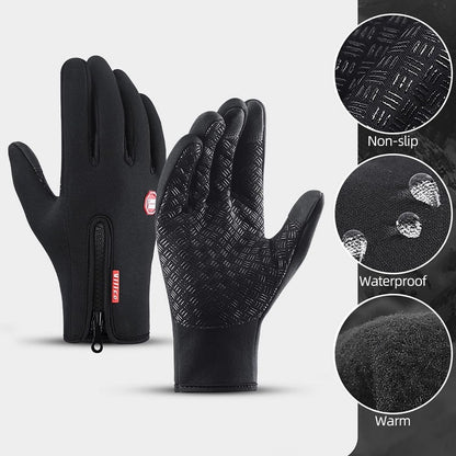 🔥49% OFF This Week Promotion-Ultimate Waterproof & Windproof Thermal Non-Slip Gloves