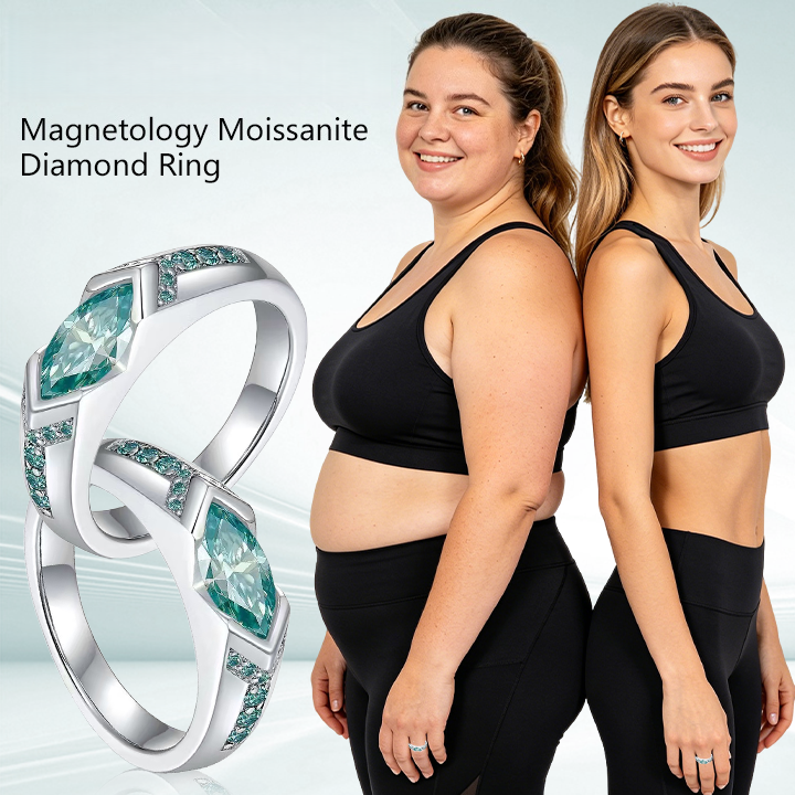 💥Last Day Promotion 80% OFF - 🔥Alisanda Magnetology Moissanite Diamond Ring💖